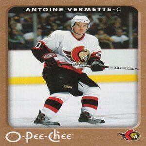 Antoine Vermette - 2006/2007 O Pee Chee Hockey Card